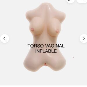 Torso Vaginal Inflable —- 60 cms altura — 😛😛😛