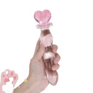 Dildo Anal de CRYSTAL ( auténtico cristal )de 19.5 cms