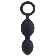Bolitas anales dobles negro